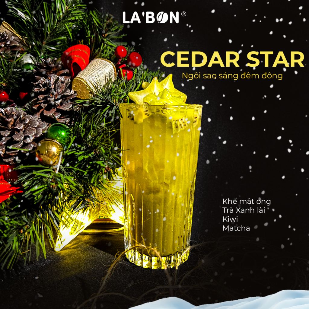 Đồ uống giáng sinh mới nhất 2023_Cedar Star