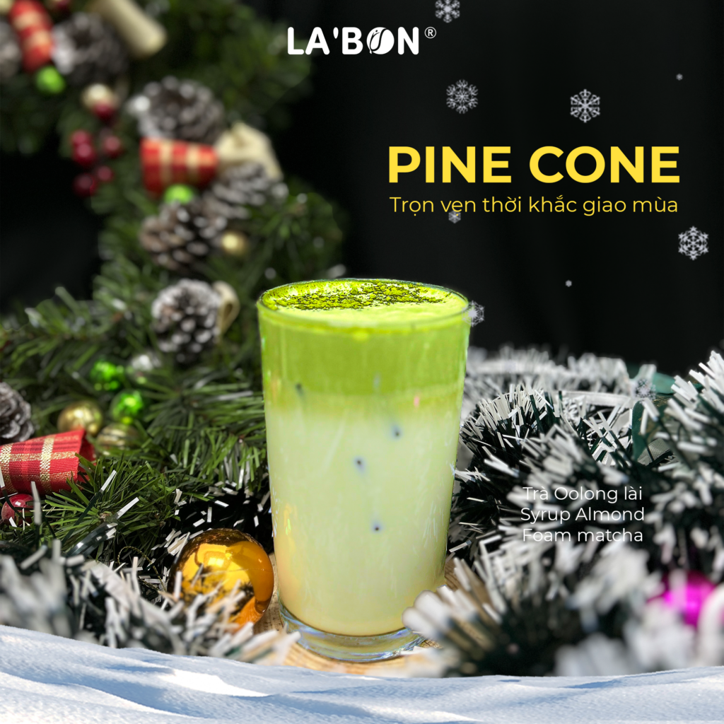 Công thức đồ uống giáng sinh mới nhất 2023_Pine Cone
