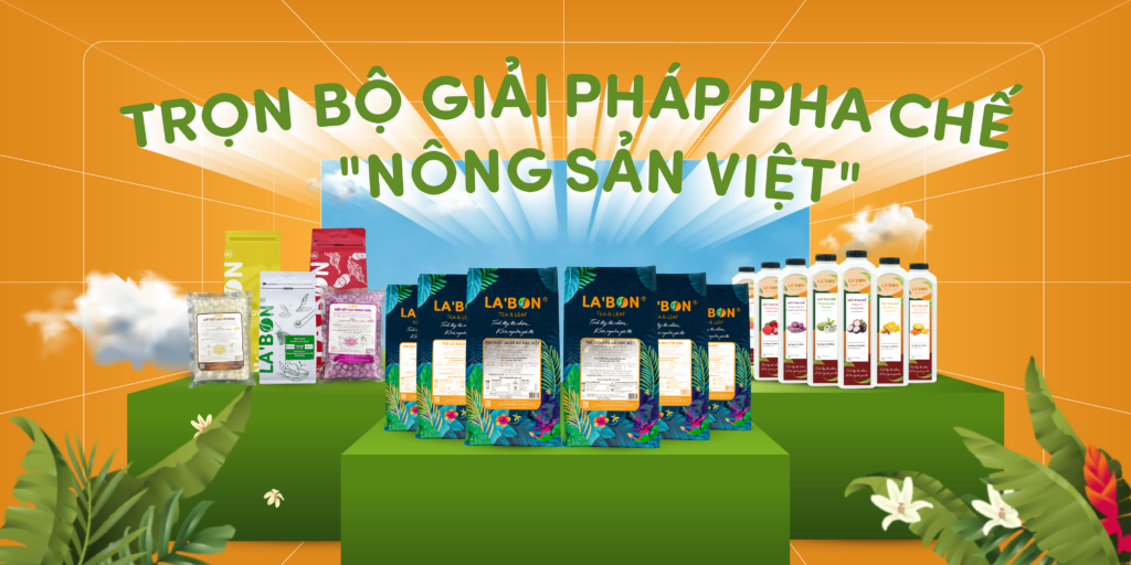 Giải pháp pha chế từ nông sản Việt