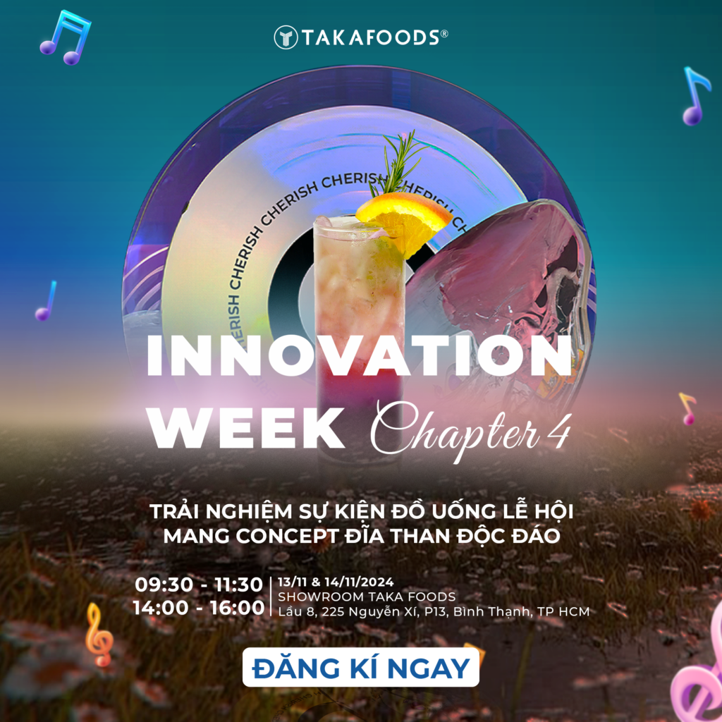 INNOVATION WEEK - Sự kiện đồ uống từ xu hướng đĩa than