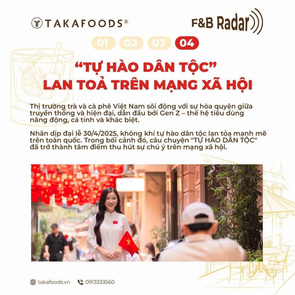 XU HƯỚNG F&B & GIẢI PHÓNG MIỀN NAM