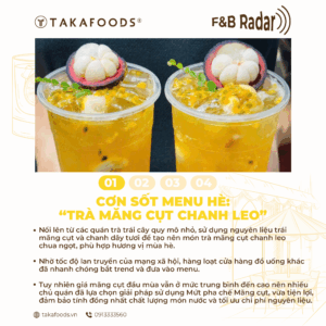 Xu hướng thị trường F&B_Trà măng cụt chanh leo