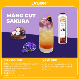 TRÀ MĂNG CỤT HOT TREND_MĂNG CỤT SAKURA