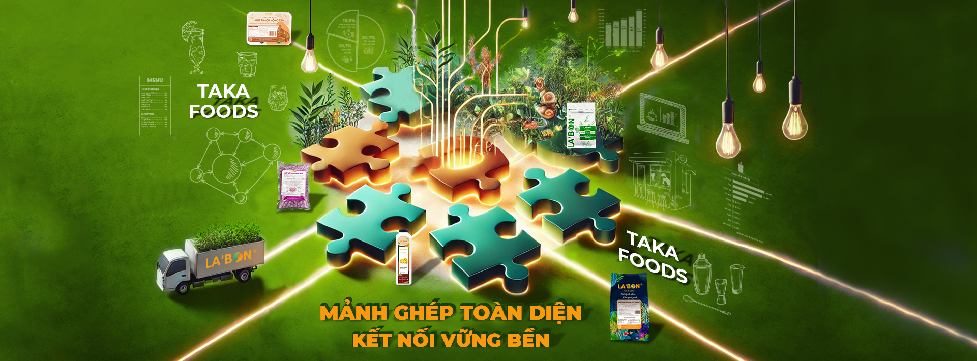 TAKA FOODS – Hệ sinh thái giải pháp F&B toàn diện, Kết nối vững bền