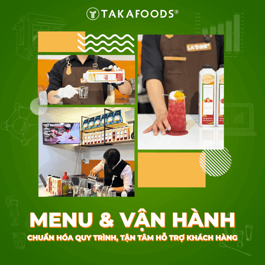 Hệ sinh thái giải pháp F&B toàn diện_Menu & vận hành