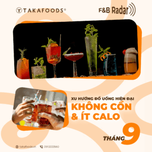 Xu hướng đồ uống không cồn & ít calo