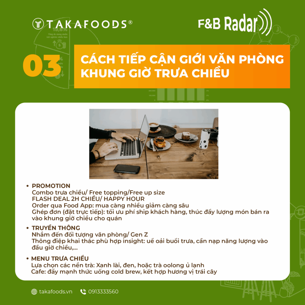Bí quyết hút khách khung giờ trưa cho quán cafe
