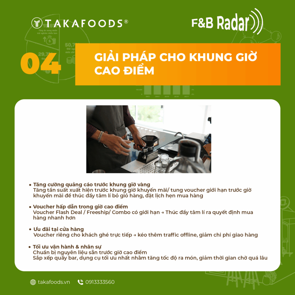 Bí quyết hút khách khung giờ trưa cho quán cafe