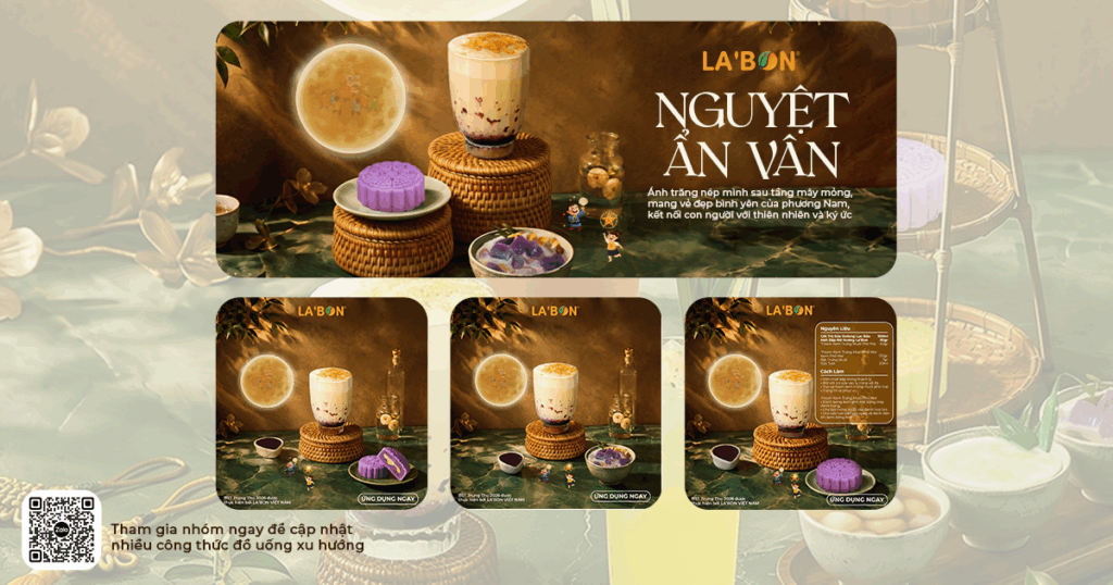 Nguyệt Ẩn Vân trong BST Trung Thu Ba Miền Nghênh Trăng