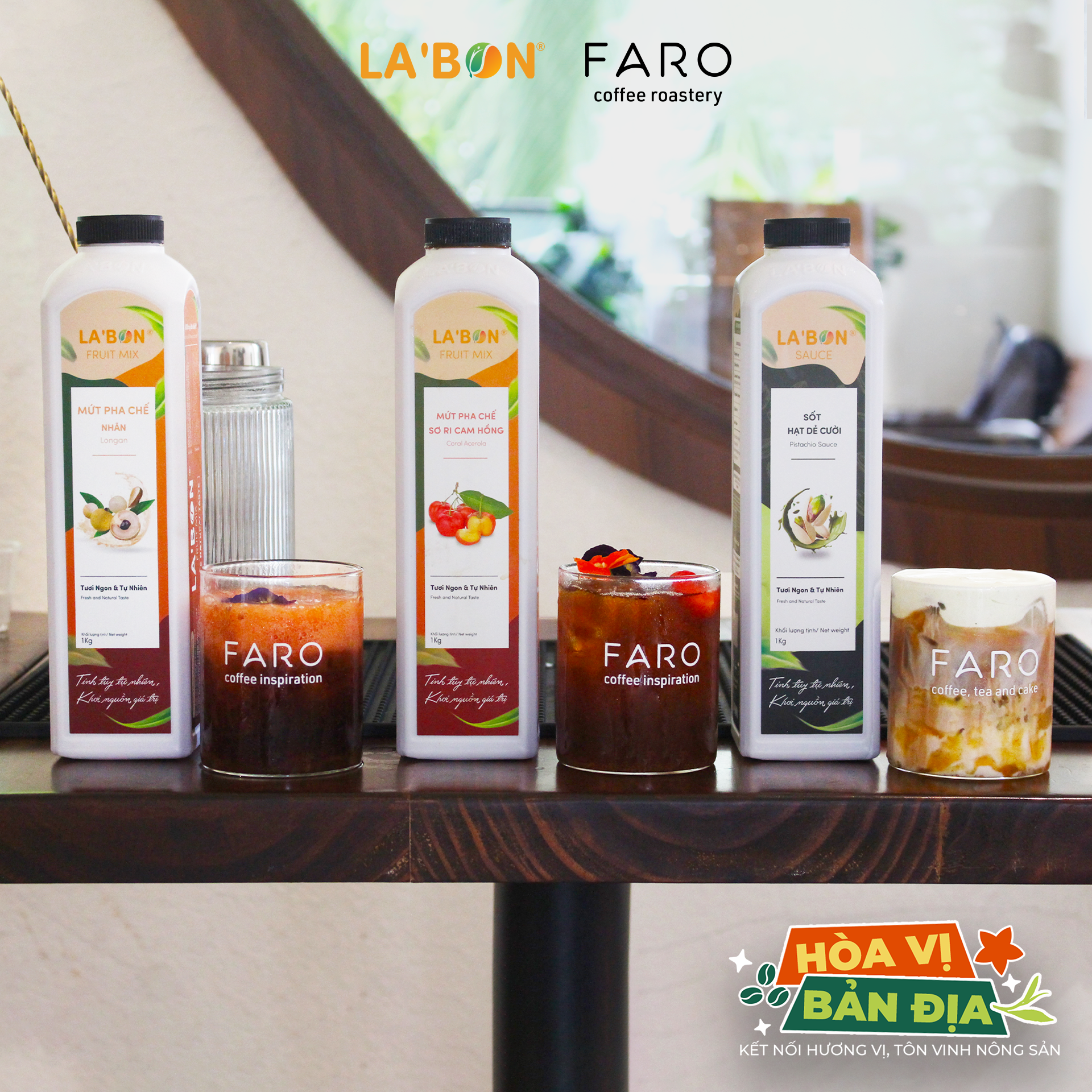 “Hương Vị Bản Địa”, khi trái cây Việt hòa vị cùng cà phê và cold brew