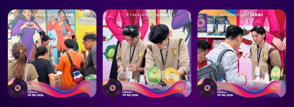 Như Khải trình diễn pha chế và phát triển công thức đồ uống cùng LA’BON tại CafeShow 2026